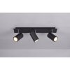 Spot Trio Leuchten MARLEY Noir, 3 lumières