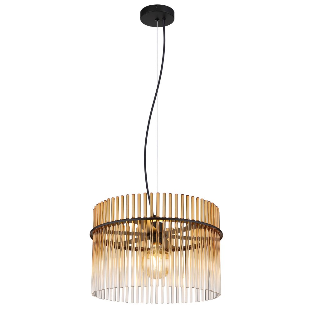 Gorley Suspension Luminaires Globo Lighting Noir, 1 lumière main product photo