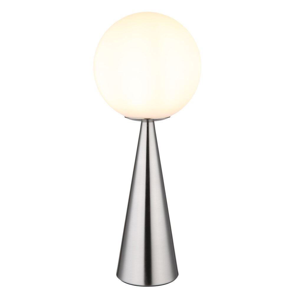 Pinapl Lampe à poser Luminaires Globo Lighting Nickel mat, 1 lumière main product photo
