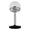 Haku Lampe à poser Luminaires Globo Lighting Chrome, Nickel mat, 1 lumière