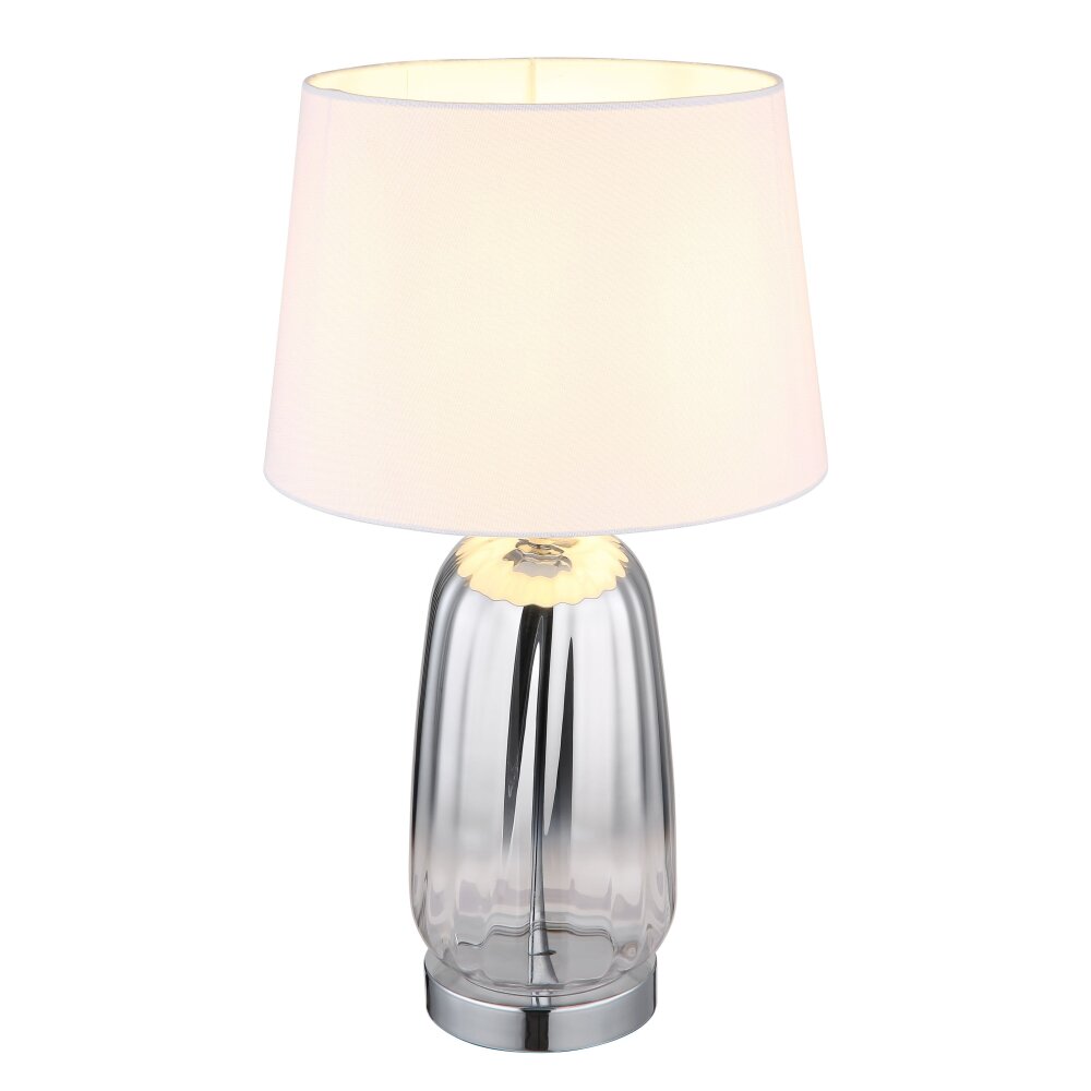 Classy Lampe à poser Luminaires Globo Lighting Chrome, Argenté, 1 lumière main product photo