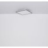 Doro Plafonnier Luminaires Globo Lighting LED Anthracite, Blanc, 1 lumière, Télécommandes