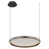 Briggs Suspension Luminaires Globo Lighting LED Noir, 1 lumière, Télécommandes
