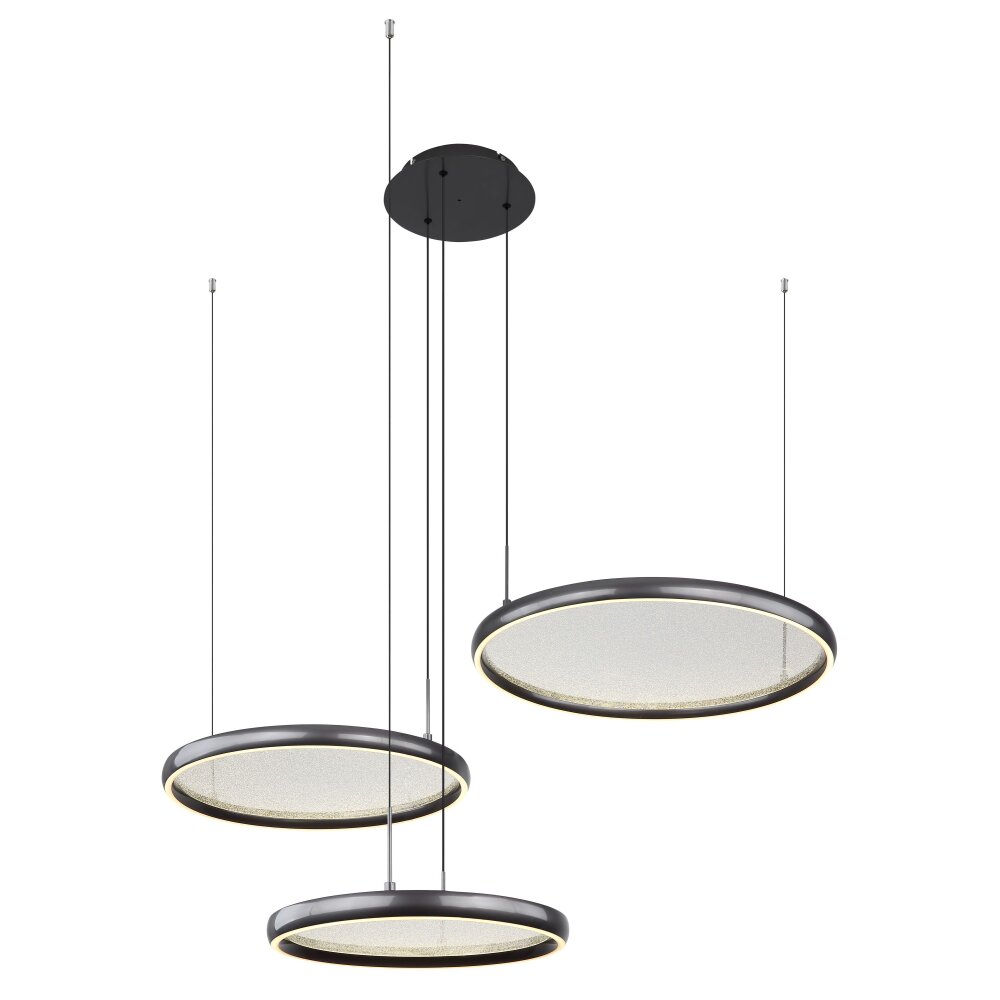 Briggs Suspension Luminaires Globo Lighting LED Noir, 1 lumière, Télécommandes main product photo