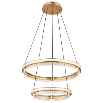 Blondie Suspension Luminaires Globo Lighting LED Or, 1 lumière, Télécommandes