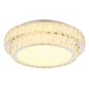 Klara Plafonnier Luminaires Globo Lighting LED Chrome, 1 lumière, Télécommandes