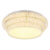 Klara Plafonnier Luminaires Globo Lighting LED Chrome, 1 lumière, Télécommandes