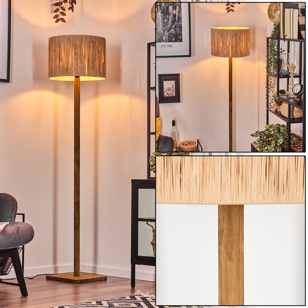 Granja Lampadaire Écru, Noir, 1 lumière main product photo
