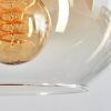 Soutinho Suspension, Boule lumineuse Ambre, Clair, 4 lumières