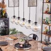 Koyoto Boule lumineuse, Suspension Noir, 5 lumières