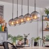 Koyoto Boule lumineuse, Suspension Noir, 5 lumières