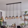 Koyoto Boule lumineuse, Suspension Noir, 5 lumières