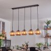 Koyoto Boule lumineuse, Suspension Noir, 5 lumières