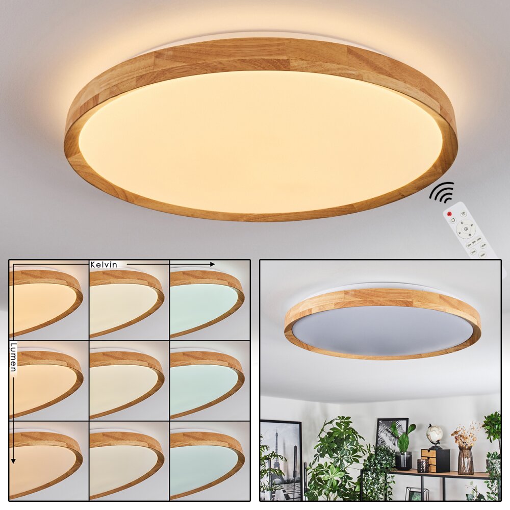 Sofo Plafonnier, Panel LED Blanc, 1 lumière, Télécommandes main product photo