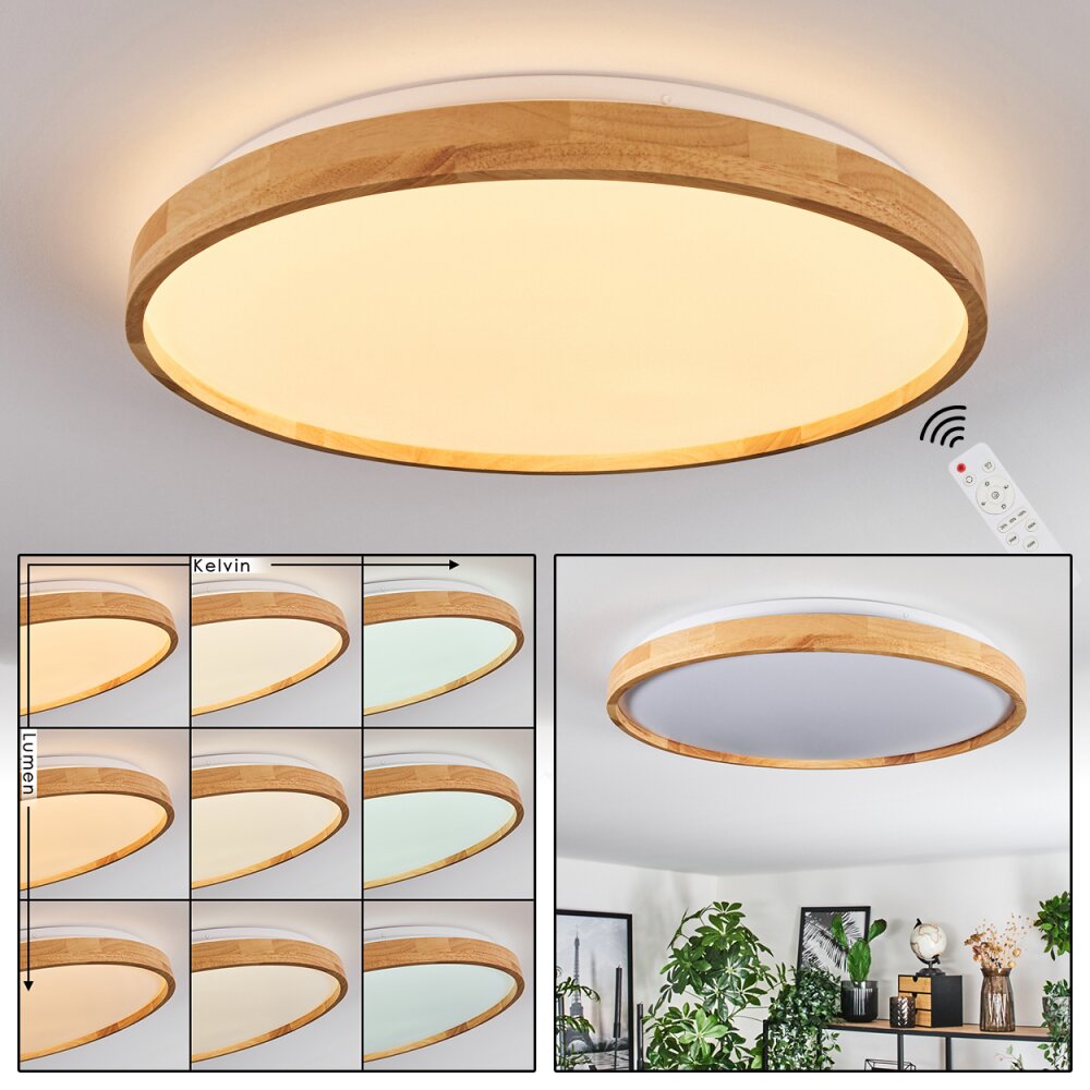 Sofo Plafonnier, Panel LED Blanc, 1 lumière, Télécommandes main product photo