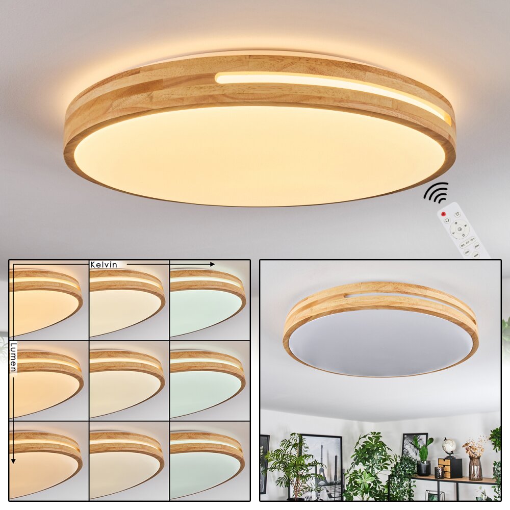 Sofo Plafonnier, Panel LED Blanc, 1 lumière, Télécommandes main product photo