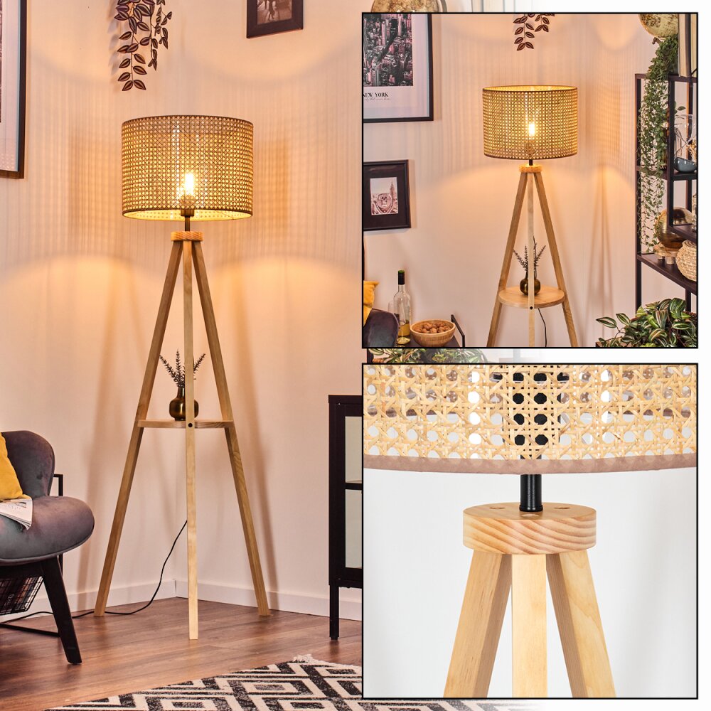 Barcos Lampadaire Écru, 1 lumière main product photo
