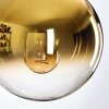 Gastor Suspension, Boule lumineuse 30 cm Or, Clair, 3 lumières