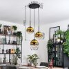 Gastor Suspension, Boule lumineuse 30 cm Or, Clair, 3 lumières