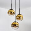Gastor Suspension, Boule lumineuse 30 cm Or, Clair, 3 lumières