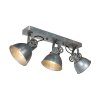 Gearmetal Plafonnier, Spot de plafond Luminaires Steinhauer, 3 lumières