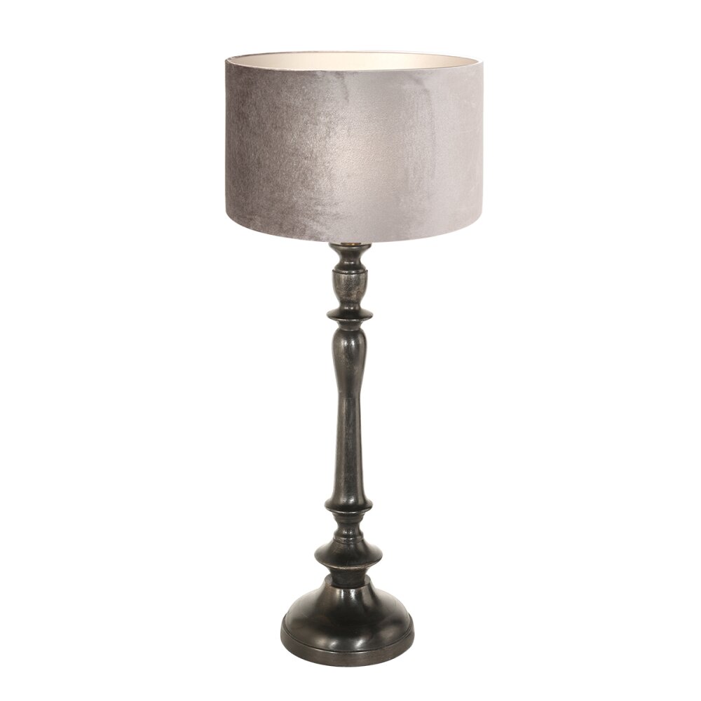 Bois Lampe à poser Luminaires Steinhauer Noir, 1 lumière main product photo