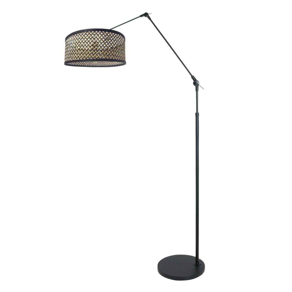 Chic Lampadaire Luminaires Steinhauer Noir, 1 lumière main product photo