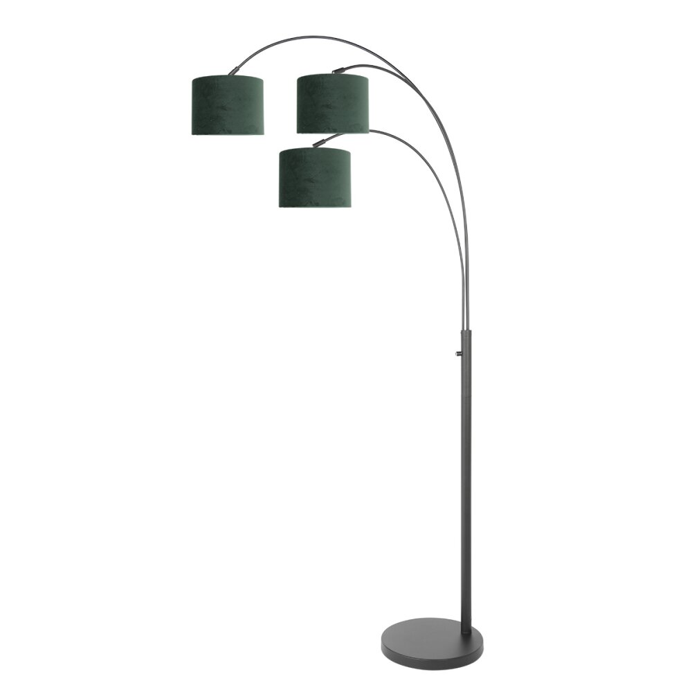 Light Lampadaire Luminaires Steinhauer Noir, 3 lumières main product photo