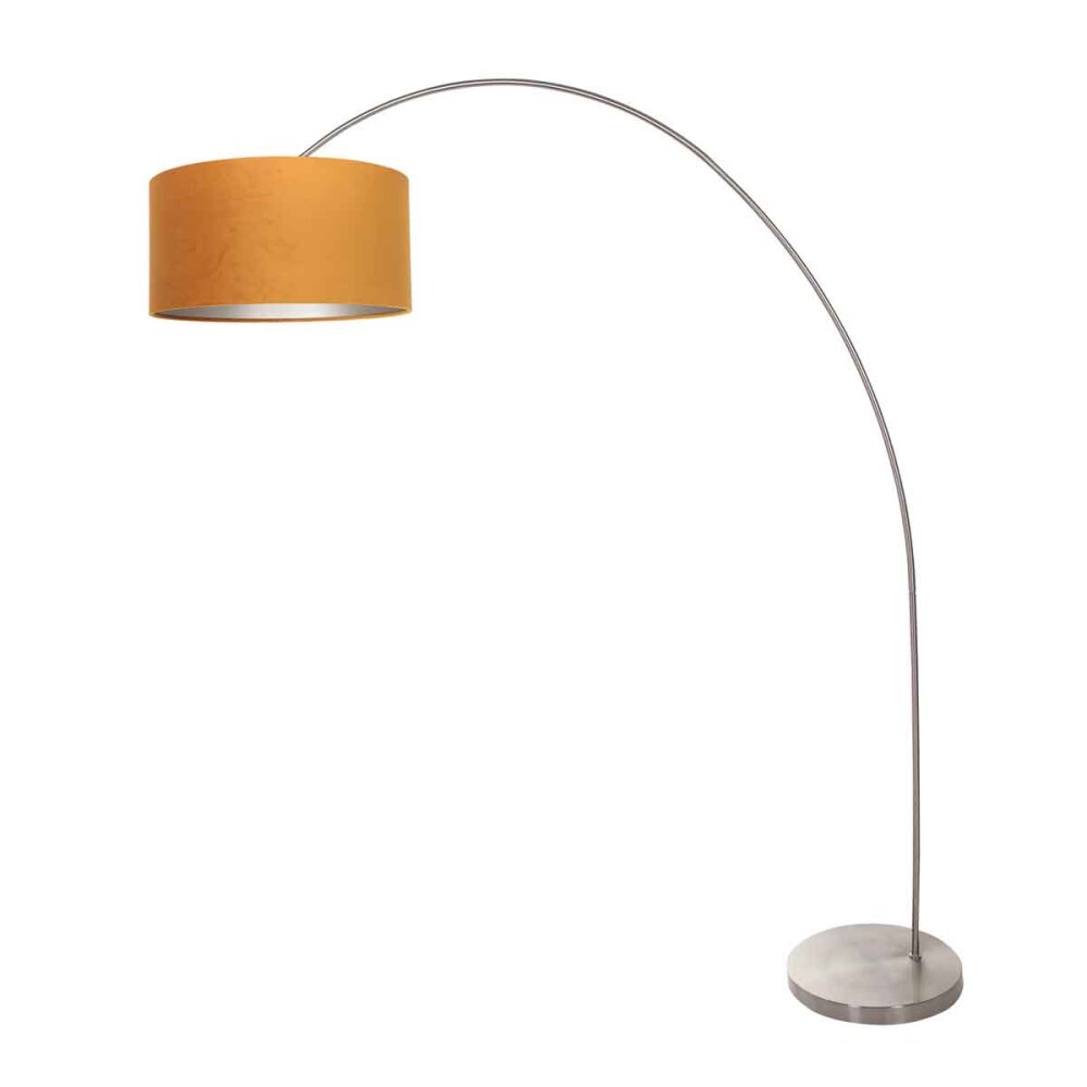 Solva Lampadaire Luminaires Steinhauer Acier brossé, 1 lumière main product photo