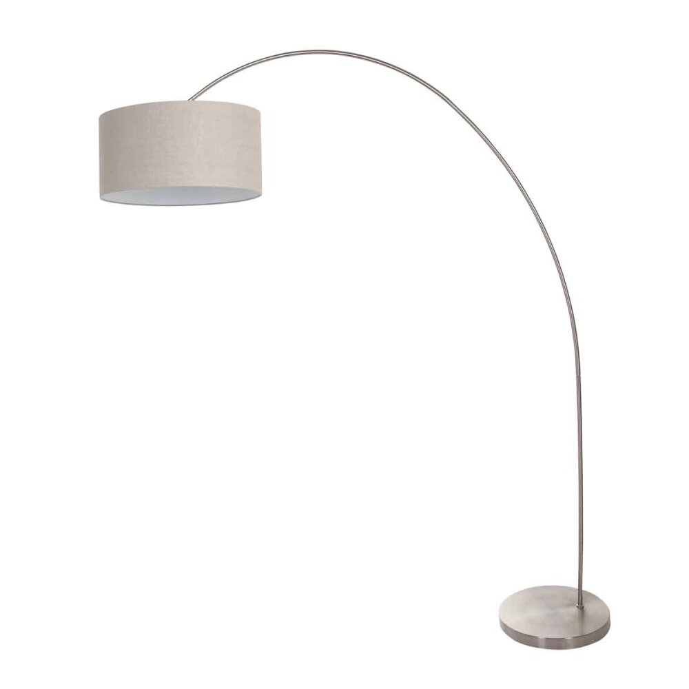 Solva Lampadaire Luminaires Steinhauer Acier brossé, 1 lumière main product photo