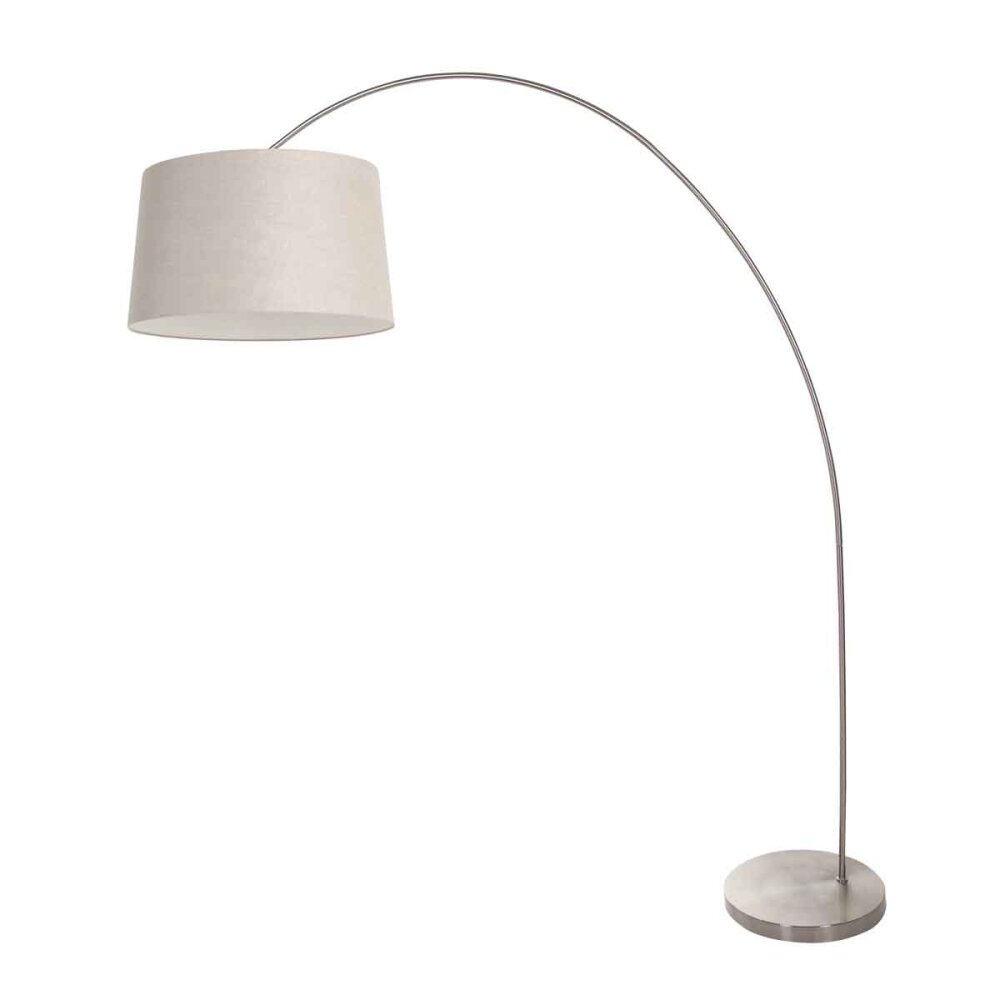 Solva Lampadaire Luminaires Steinhauer Acier brossé, 1 lumière main product photo