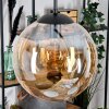 Gastor Suspension, Boule lumineuse Noir, 2 lumières