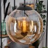 Gastor Suspension, Boule lumineuse Noir, 2 lumières