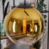 Gastor Suspension, Boule lumineuse, Suspension Or, Clair, 2 lumières