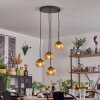 Koyoto Suspension, Boule lumineuse, Suspension 35 cm Or, Clair, 4 lumières