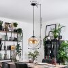 Gastor Suspension, Boule lumineuse, Suspension Ambre, Clair, 1 lumière