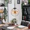 Gastor Suspension, Boule lumineuse, Suspension Ambre, Clair, 1 lumière