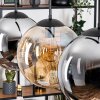 Gastor Suspension, Boule lumineuse, Suspension Ambre, Fumé, 3 lumières