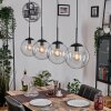 Gastor Suspension, Boule lumineuse, Suspension Clair, 4 lumières