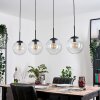 Gastor Suspension, Boule lumineuse, Suspension Clair, 4 lumières