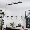 Gastor Suspension, Boule lumineuse, Suspension Clair, 4 lumières
