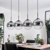 Gastor Suspension, Boule lumineuse, Suspension Clair, Fumé, 4 lumières