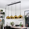 Gastor Suspension, Boule lumineuse, Suspension Or, Clair, 4 lumières