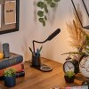 Debelmose Lampe de bureau, Lampe à poser LED Noir, 1 lumière