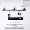 Koyoto Suspension, Boule lumineuse, Suspension Clair, 3 lumières