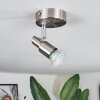 Gropptorp Plafonnier, Spot de plafond Nickel mat, 1 lumière