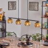 Koyoto Suspension, Boule lumineuse, Suspension Or, Clair, 4 lumières