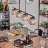 Koyoto Suspension, Boule lumineuse, Suspension Clair, Fumé, 4 lumières