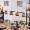 Koyoto Suspension, Boule lumineuse, Suspension Cuivré, 4 lumières