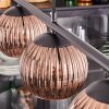 Koyoto Suspension, Boule lumineuse, Suspension Cuivré, 4 lumières